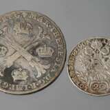 Zwei Münzen Habsburg - photo 1