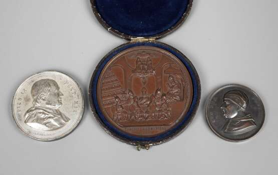 Konvolut Papst-Medaillen 19. Jahrhundert - фото 1