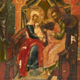 A FINE ICON SHOWING THE NATIVITY OF THE MOTHER OF GOD - photo 6