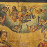 A LARGE SIGNED AND DATED MELKITE ICON SHOWING THE HOLY FAMILY - фото 3