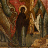 A VERY FINE ICON SHOWING THE ENTRY OF THE MOTHER OF GOD INTO THE TEMPLE - photo 2