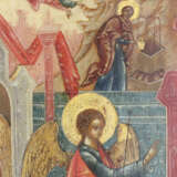 A FINE ICON SHOWING THE ANNUNCIATION OF THE MOTHER OF GOD - photo 2