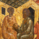 A VERY IMPORTANT ICON SHOWING THE WASHING OF THE FEET - Foto 4