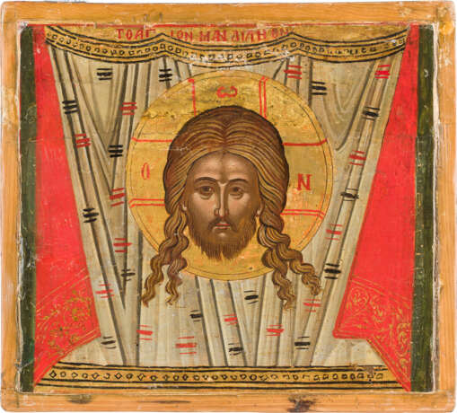 AN ICON SHOWING THE MANDYLION - Foto 1