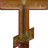 A FINE CRUCIFIX SHOWING THE SOLDIERS CAMBLING FOR CHRIST' CLOTHES, THE INSTRUMENTS OF PASSION AND THE CRUCIFIXION OF CHRIST - Foto 1