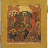 A VERY FINE ICON SHOWING THE RESURRECTION OF CHRIST AND THE DESCENT INTO HELL - Foto 1