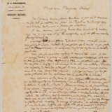 PIERRE JOSEPH PROUDHON: BRIEF VOM AUGUST 1842 - Foto 1