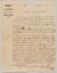PIERRE JOSEPH PROUDHON: BRIEF VOM AUGUST 1842