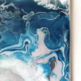 Интерьерная картина «Синий ветер», акрил на мдф, Акрил, Абстракционизм, Россия, 2021 г. - фото 4