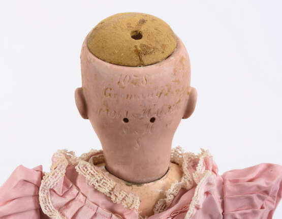 Puppenmädchen mit rosa Kleid. Simon & Halbig. - photo 4