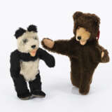Panda und Hand-Teddy. Steiff. - photo 2
