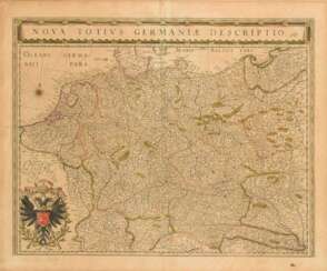 BLAEU, Willem Janszoon (1571 Alkmaar - 1638 Amsterdam). Map of the German Empire.