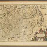 BLAEU, Willem Janszoon (1571 Alkmaar - 1638 Amsterdam). Landkarte von Niedersachsen und Nordrhein-We - Foto 1