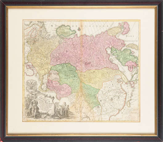 LOTTER, Tobias Conrad (1717 - 1777 Augsburg). Landkarte des russischen Kaiserreiches. - Foto 1