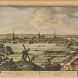 SCHENK, Peter (der Ältere) (1660 Elberfeld - 1711 Leipzig). Ansicht von Stralsund . - Foto 1