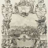 CORVINUS, Johann August (1683 Leipzig - 1736 Augsburg). Historienbild "Eroberung der Stadt Ryssel [L - Foto 1