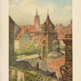JORDAN, Ernst (1858 Hannover - 1924 Barsinghausen). 2 Werke: "Stadtturm" und "Herrenhausen Hannover" - photo 2