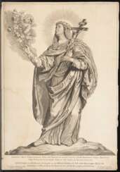 VISCHER, Cornelis (1629 Haarlem oder Amsterdam - 1662 ). 6 Heiligendarstellungen.