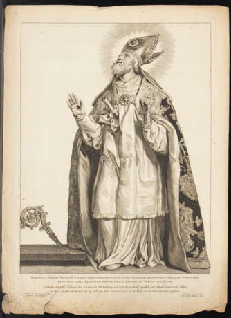 VISCHER, Cornelis (1629 Haarlem oder Amsterdam - 1662 ). 6 Heiligendarstellungen. - фото 5