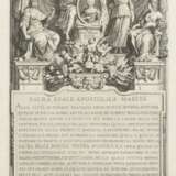 MORGHEN, Filippo (1730 - ca. 1807). Widmungsplatte an Maria Theresia von Österreich. - Foto 1