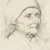 ENDE, Hans am (1864 Trier - 1918 Stettin). Porträt einer älteren Dame. - photo 1