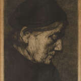DILLEN, Peter Martinus (1890 Mierlo-Hout - 1985 Rosenheim). Porträt einer alten Dame. - photo 1