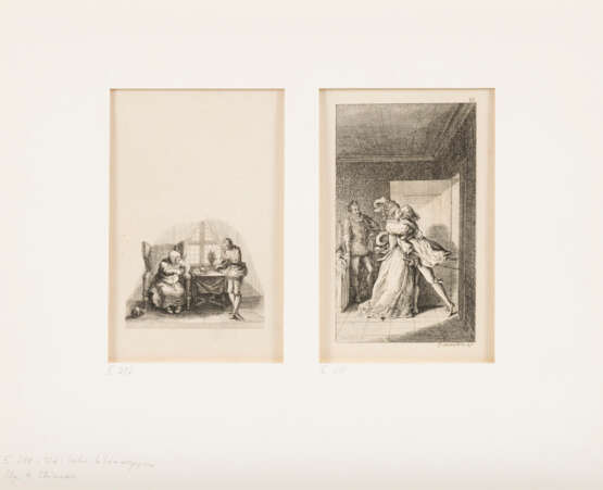 CHODOWIECKI, Daniel (1726 Danzig - 1801 Berlin). 6 Illustrationen zu "Gil Blas". - Foto 2