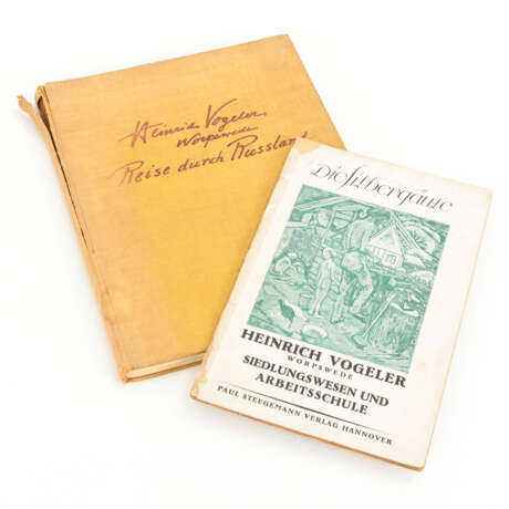VOGELER, Heinrich (1872 Bremen - 1942 Kolchos). Buch: "Reise durch Russland" + Heft: "Siedlungswesen - photo 1