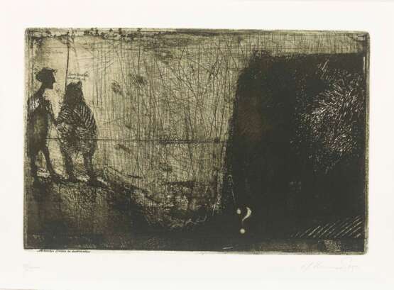 KAMMERER, Anton Paul (*1954 Weißenfels). Grafikmappe "Don Quijote in La Mancha". - Foto 7