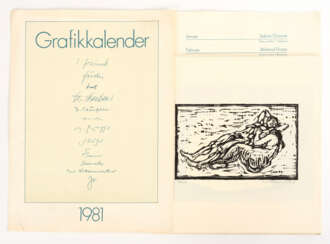 Grafikkalender der DDR 1981 .