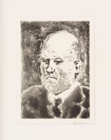 PICASSO, Pablo (1881 Málaga - 1973 Mougins). "Portrait Vollard". - photo 1