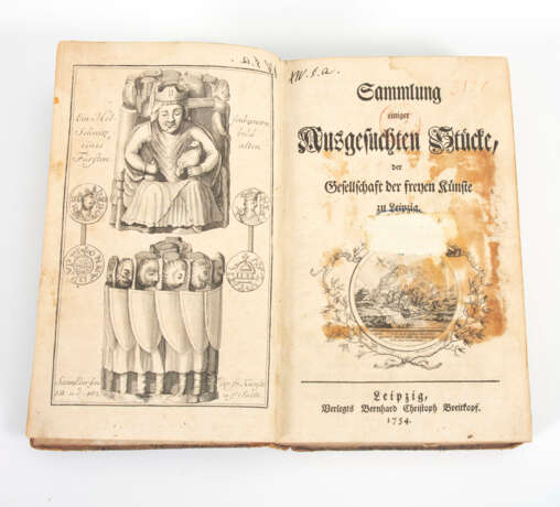 2 Bücher um 1750. - photo 2