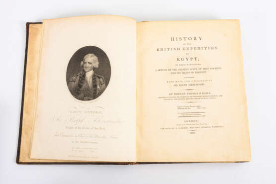 WILSON, Robert Thomas. "History of the British expedition to Egypt". - Foto 1