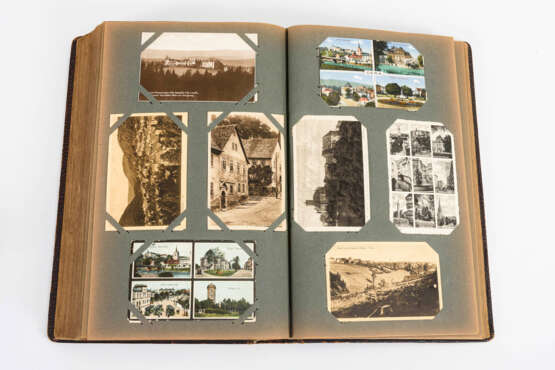 Postkartenalbum mit ca. 512 Thüringen-Ansichtskarten. - photo 2