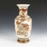Großer Teller und Vase - Satsuma. - photo 4