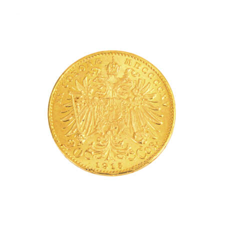 20 Corona, Österreich, 1915. - фото 2