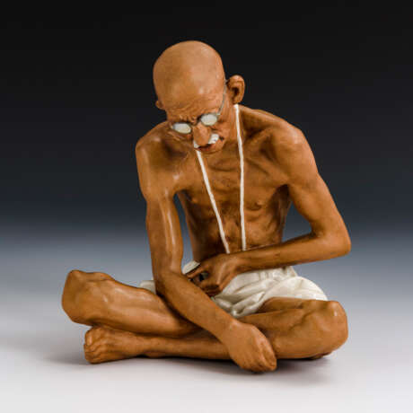 Mahatma Gandhi. Royal Dux. - Foto 1