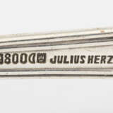 Silberbesteck für 6 Personen im Etui. Julius Herz. - photo 3