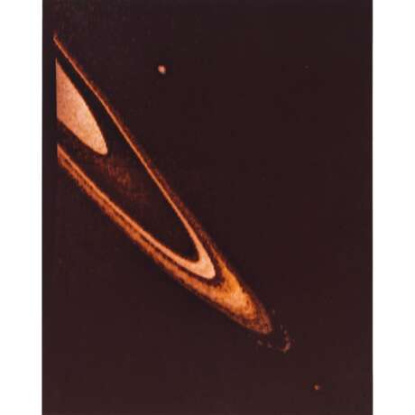 TWO PHOTOGRAPHS OF THE RINGS OF SATURN - photo 4