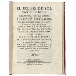 ULLOA’S OBSERVATIONS ON THE SOLAR ECLIPSE OF 1778