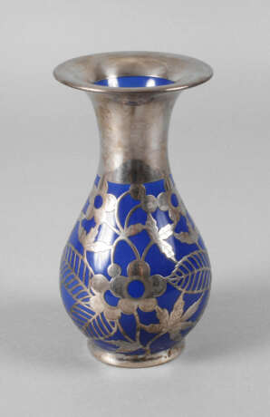Spahr & Co. Vase mit Silberoverlay - photo 1