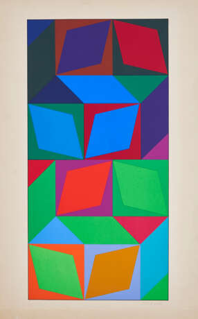 Victor Vasarely. Untitled - Foto 1