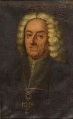 Portrait of a high clergyman (bishop).