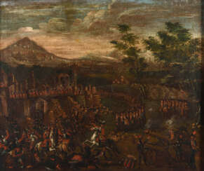 Baroque battle scene.
