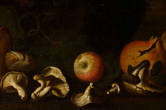 RUOPPOLO, Giovanni Battista zugeschrieben (1629 Neapel - 1693 ebd.). Großes Früchtestillleben mit Pi - Foto 3