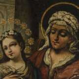 Großes Heiligengemälde mit Maria und Anna. - photo 4