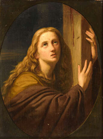 BROUWER, Anthonius (1827 - 1904). Maria Magdalena am Kreuz. - Foto 1