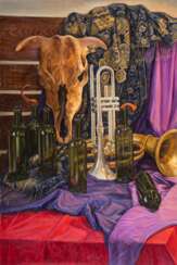 The painting "hussar still life"