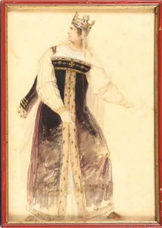 DAFFINGER, Moritz Michael (1790 Lichtental - 1849 Wien). Die Schauspielerin Sophie Schröder. - photo 1