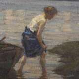 Impressionist: Mädchenakt am Seeufer. - Foto 3